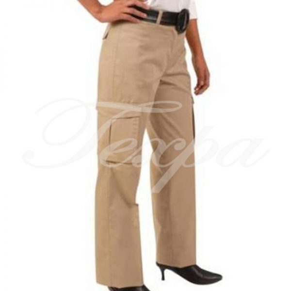 Pantalon Dama Cargo Gabardina