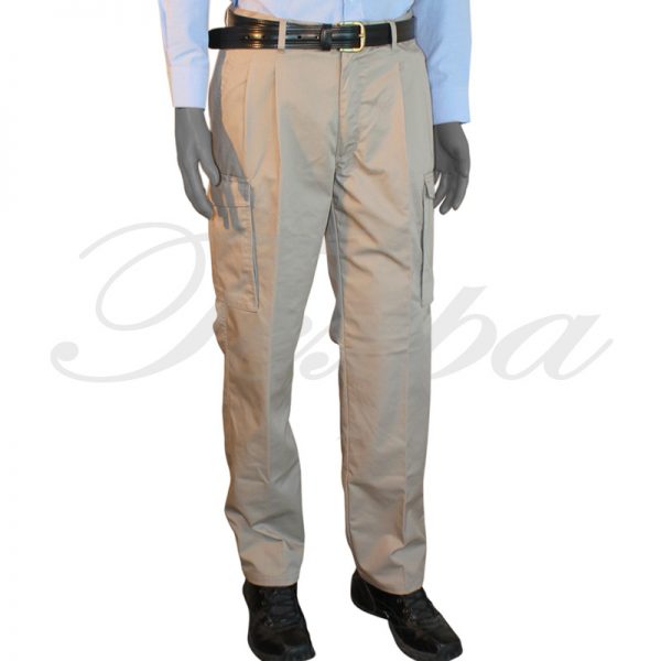 Pantalon hombre Cargo Gabardina