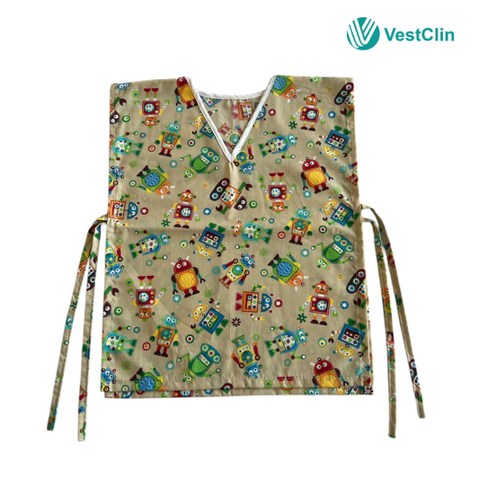 CAMISA PACIENTE PEDIÁTRICA